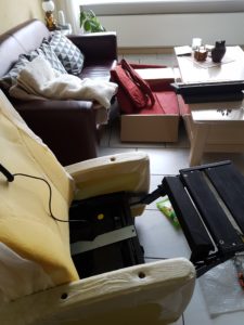 stoel zonder bekleding