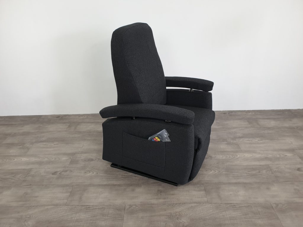 606 Staop stoel 570, 45cm antraciet Zeker Zit, staop stoelen