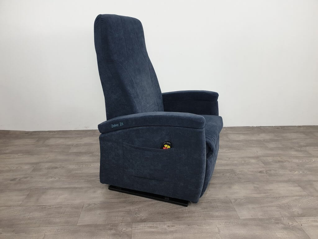 672 Staop stoel 570 blauw 57cm. Zeker Zit, staop stoelen Fitform